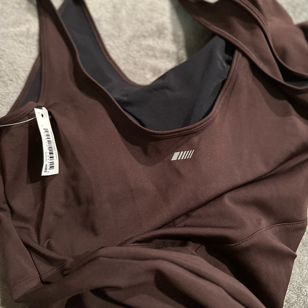 Amazon Essentials Brown Jumpsuit / Large - image 3